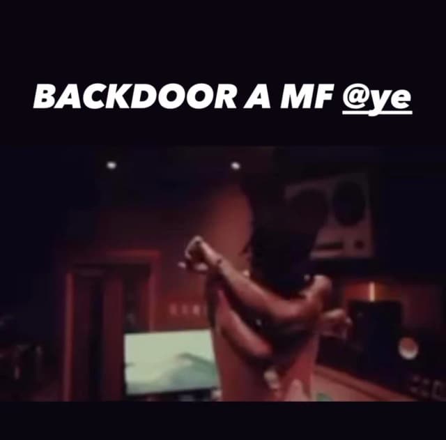 BACKDOOR A MF @ye 1